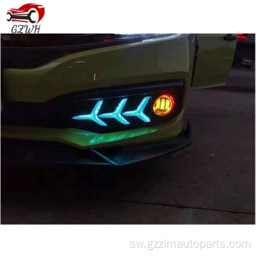 Civic 2019+ Front Bumper Mwanga